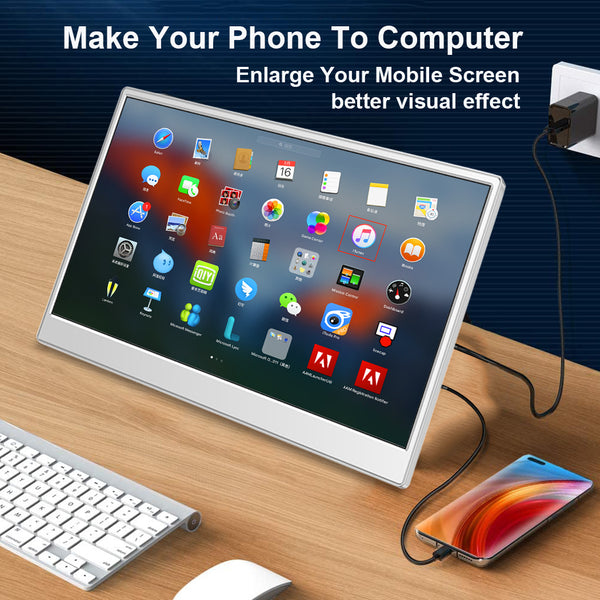 15.6 inch 1920*1080 IPS FHD Touch Screen with USB-C/HDMI /Mini DP Input(MG156-FT01)