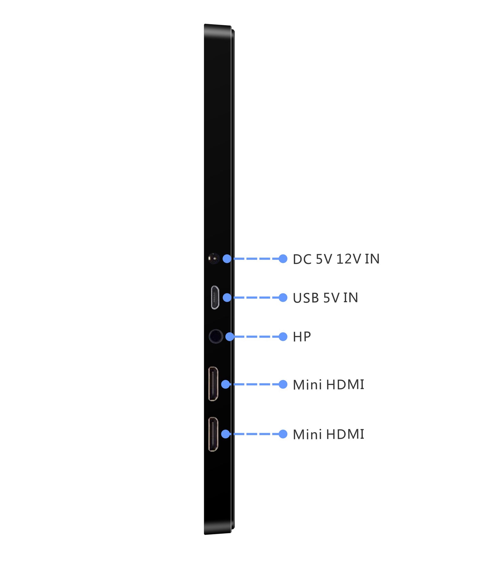 10.1 inch 2K IPS QHD Dual HDMI Portable Monitor,USB Powered(C101)