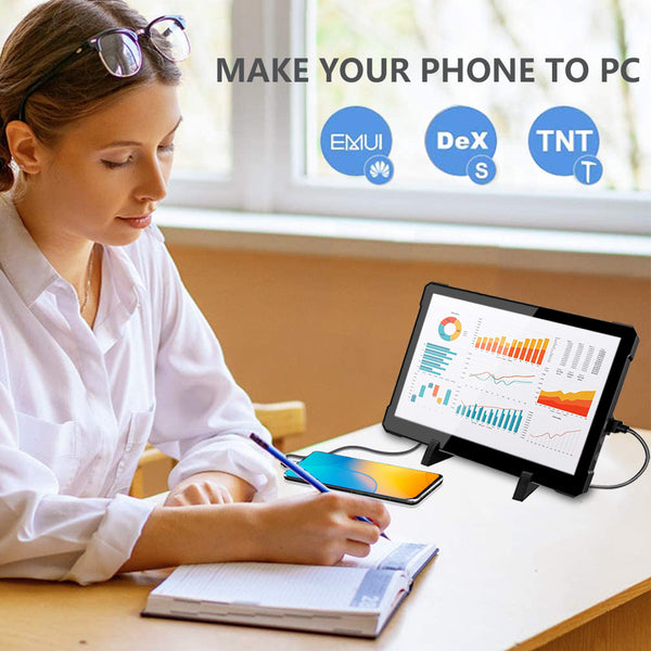 10.1 inch 2K IPS QHD USB-C Capacitive Touch Portable Monitor(T101B)