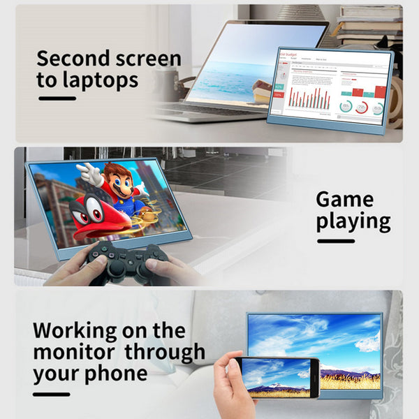 15.6 Inch 144Hz IPS 1080P Portable Gaming Monitor for PS5 (MG156-FN01)