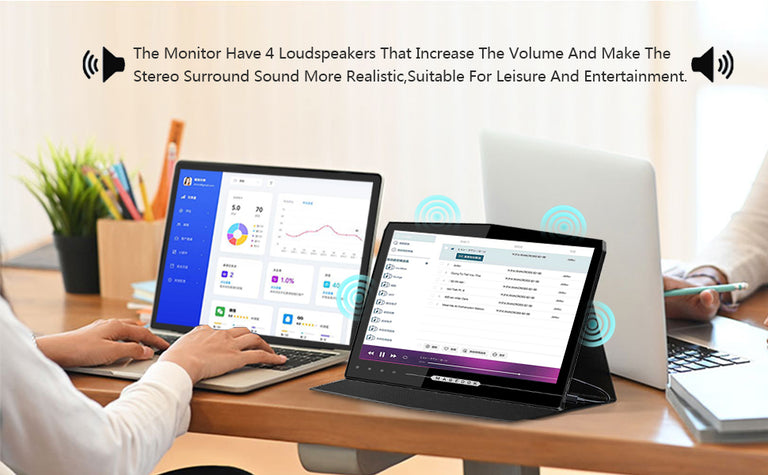 13.3 inch 2K OLED Touchscreen Ultra-thin Portable Monitor (PI-X6)