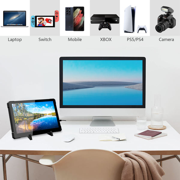 10.1 inch 2K IPS QHD USB-C Capacitive Touch Portable Monitor(T101B)