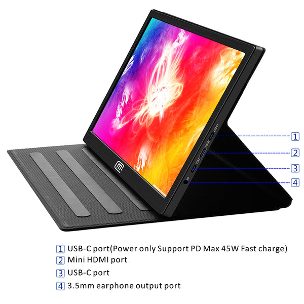 10.8 Inch IPS 1920*1080 Portable Monitor For Laptop (M108A)