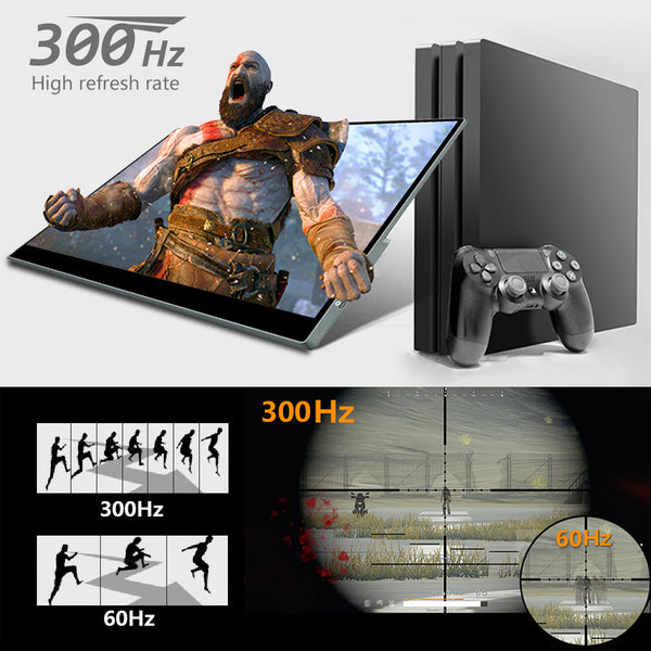 17.3 inch 1080P FHD 300Hz 100%sRGB Touchscreen Monitor Support Capacitive Stylus Pen LCD Display (MG300-FT01)