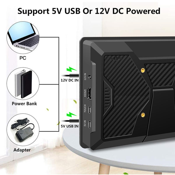 10.1 inch IPS 1024*600 HDMI Portable Touch Monitor(T101D)