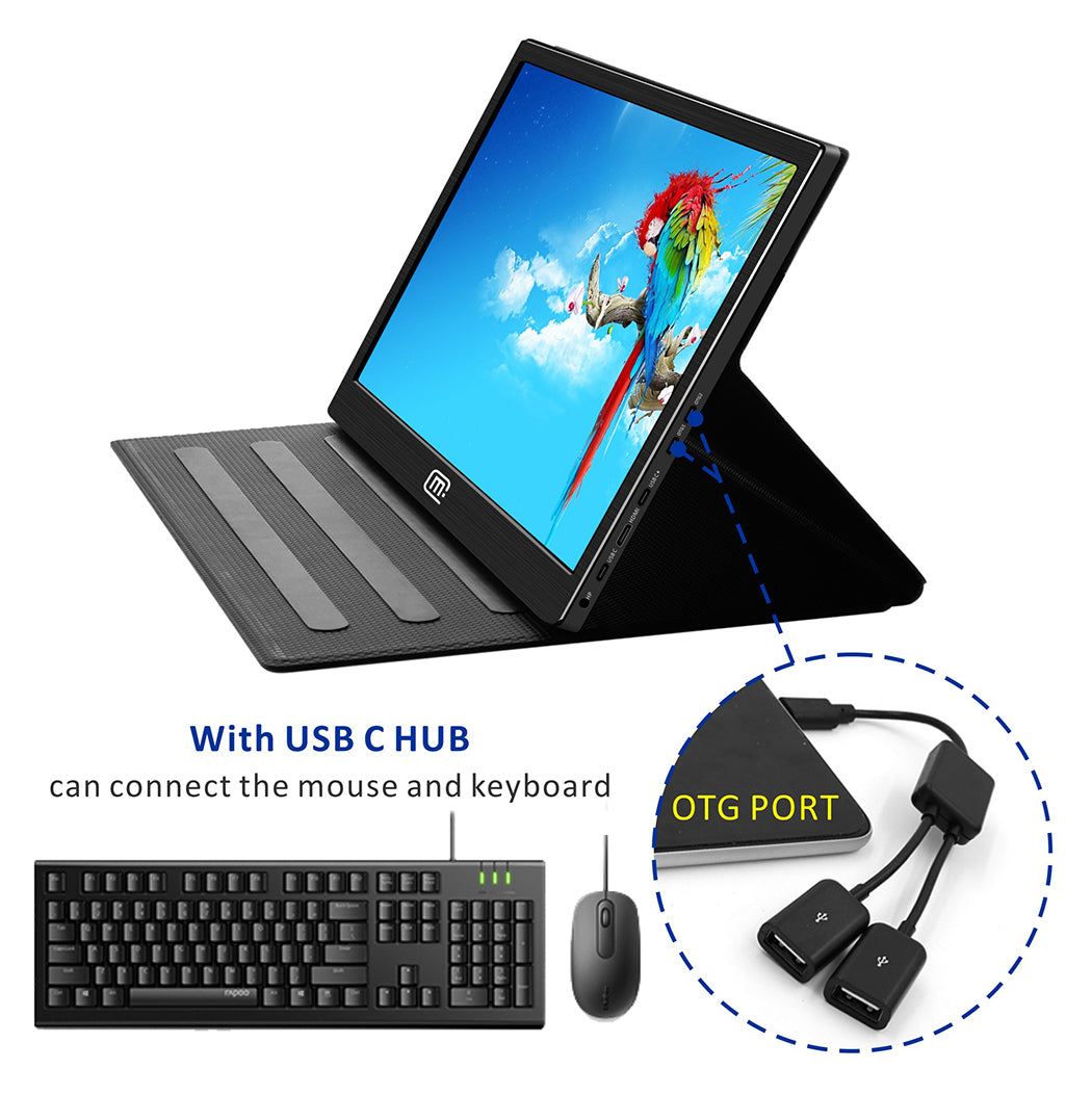 13.3 Inch  1920*1080 NTSC 72% USB-C Portable Monitor (M133)