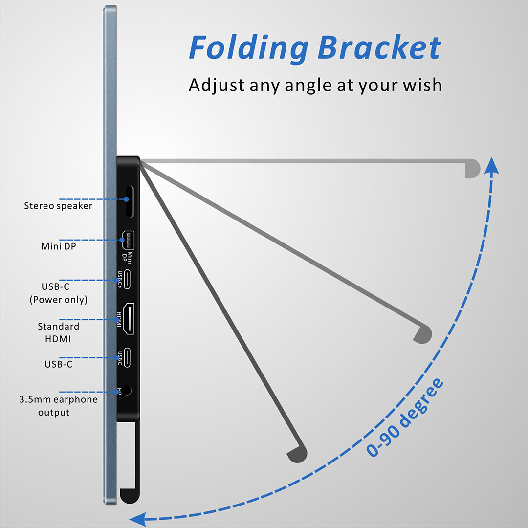 15.6 Inch 144Hz IPS 1080P Portable Gaming Monitor for PS5 (MG156-FN01)