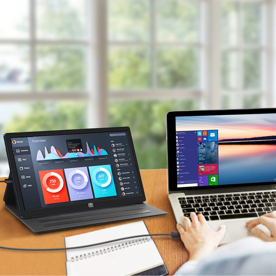 13.3 Inch 2K Gaming Portable Monitor (1332K-5)