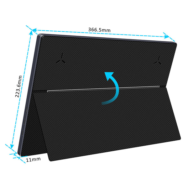 15.6 Inch 4K  Portable Touch Monitor With Foldable Stand (T156F)