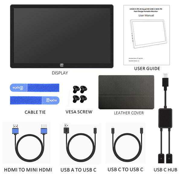 13.3 Inch 2K Gaming Portable Monitor (1332K-5)