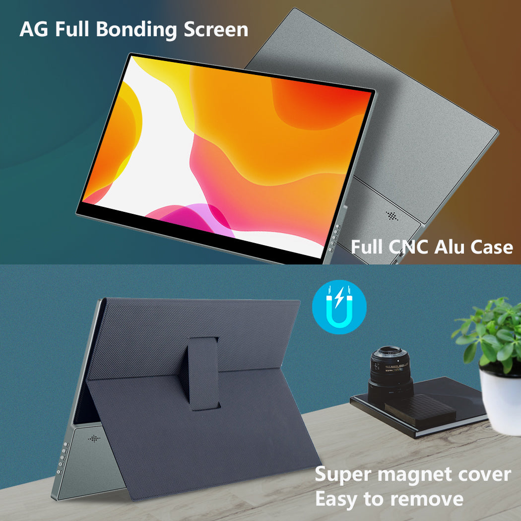 17.3 inch 2K QHD 144Hz 100%sRGB Touchscreen Monitor Support Capacitive Stylus Pen LCD Display (MG173-QT01)