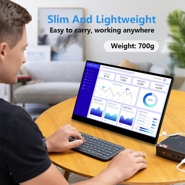 14 Inch 1080P Low-Power ConsumptionTouch Portable Monitor(MG140-FT01)