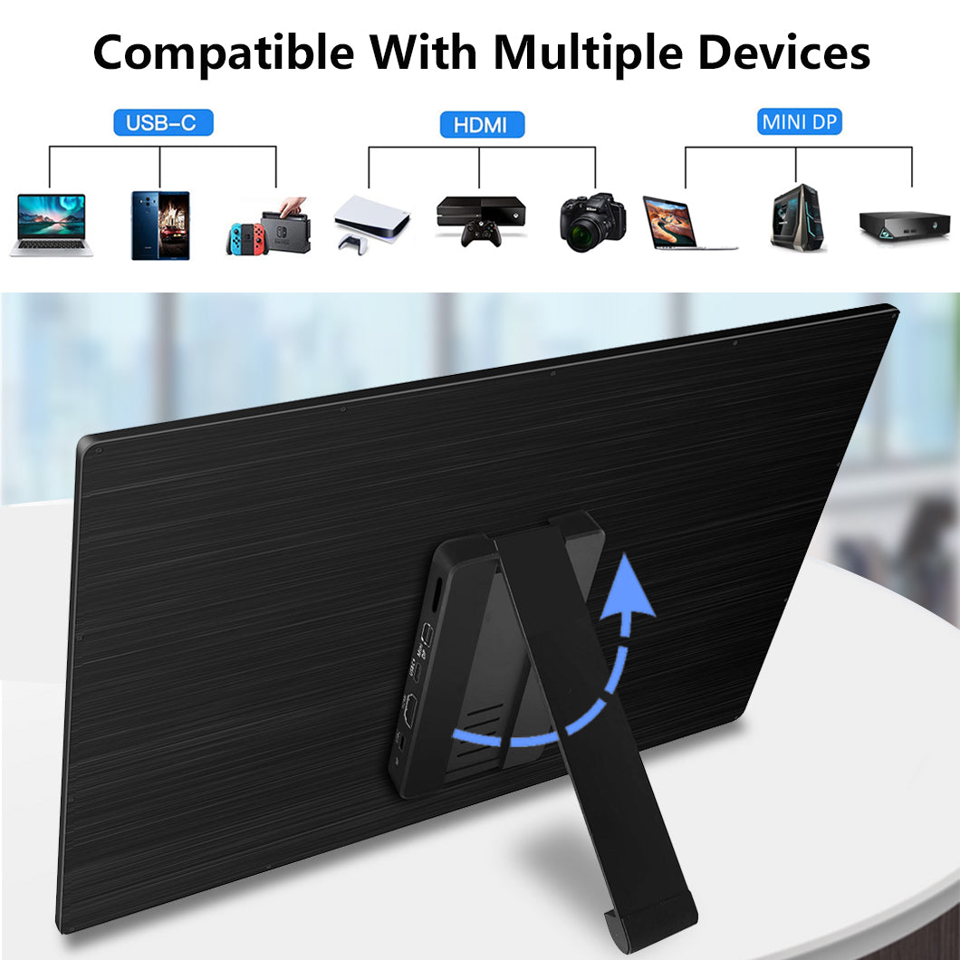 15.6 Inch IPS 2K 144Hz Game Portable Monitor With USB C HDMI Mini DP Input (MG156-QN01)