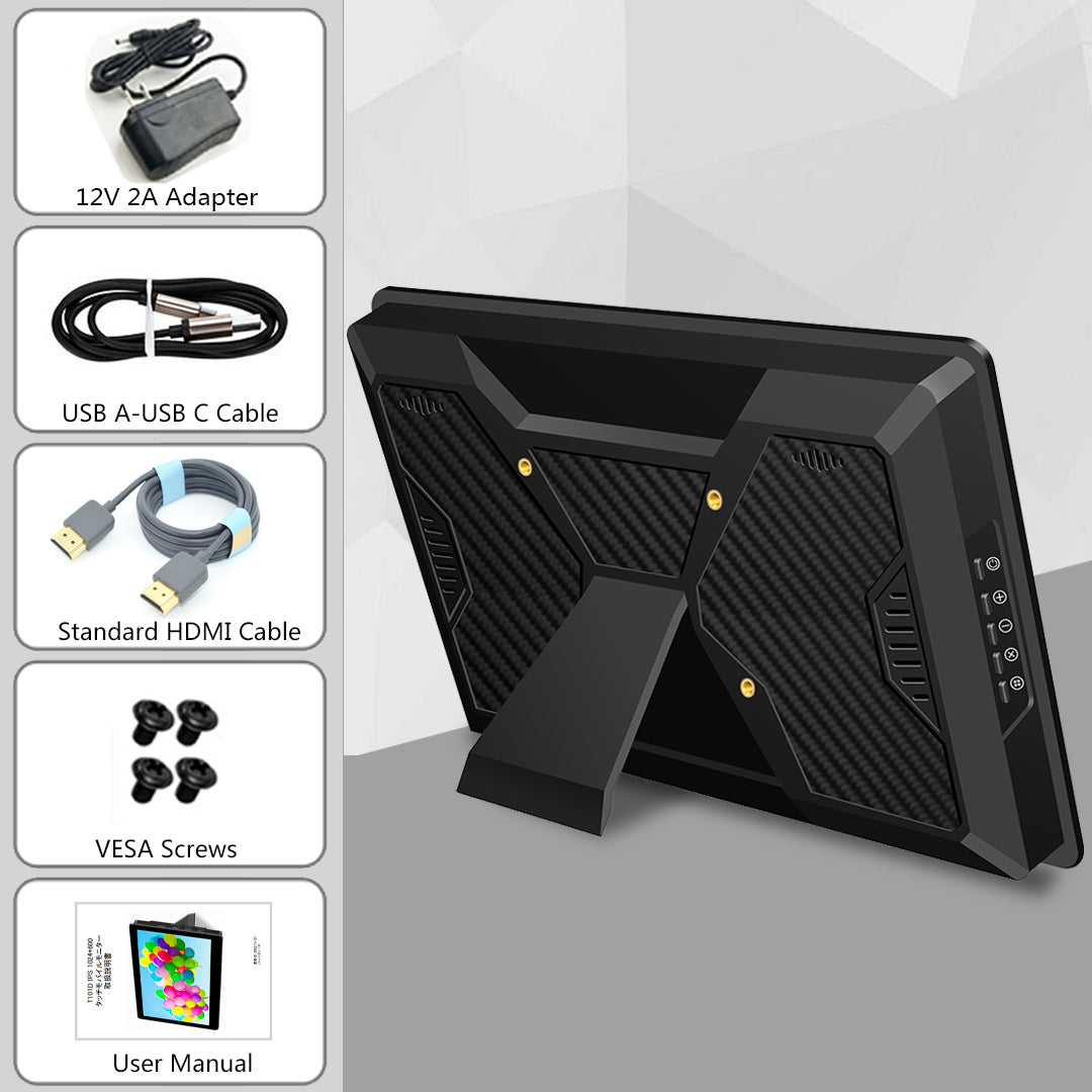 10.1 inch IPS 1024*600 HDMI Portable Touch Monitor(T101D)