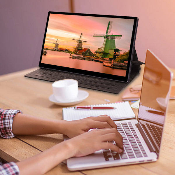 15.6 Inch 4K UHD IPS 3840*2160 USB-C With PD Fast Charge Portable Touch Monitor (T156K)